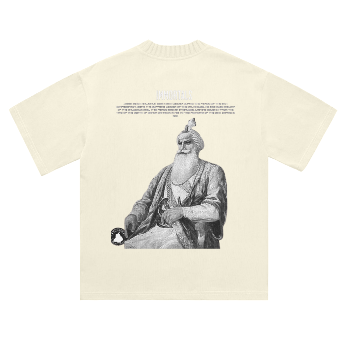 JSA Heavyweight Knitted Round Neck T-Shirt - 305 GSM