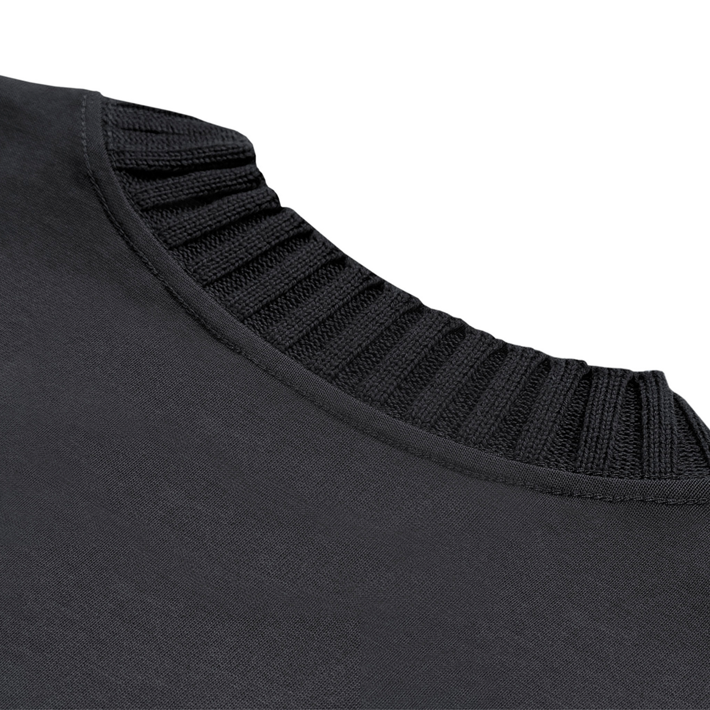 JSA Heavyweight Knitted Round Neck T-Shirt - 305 GSM