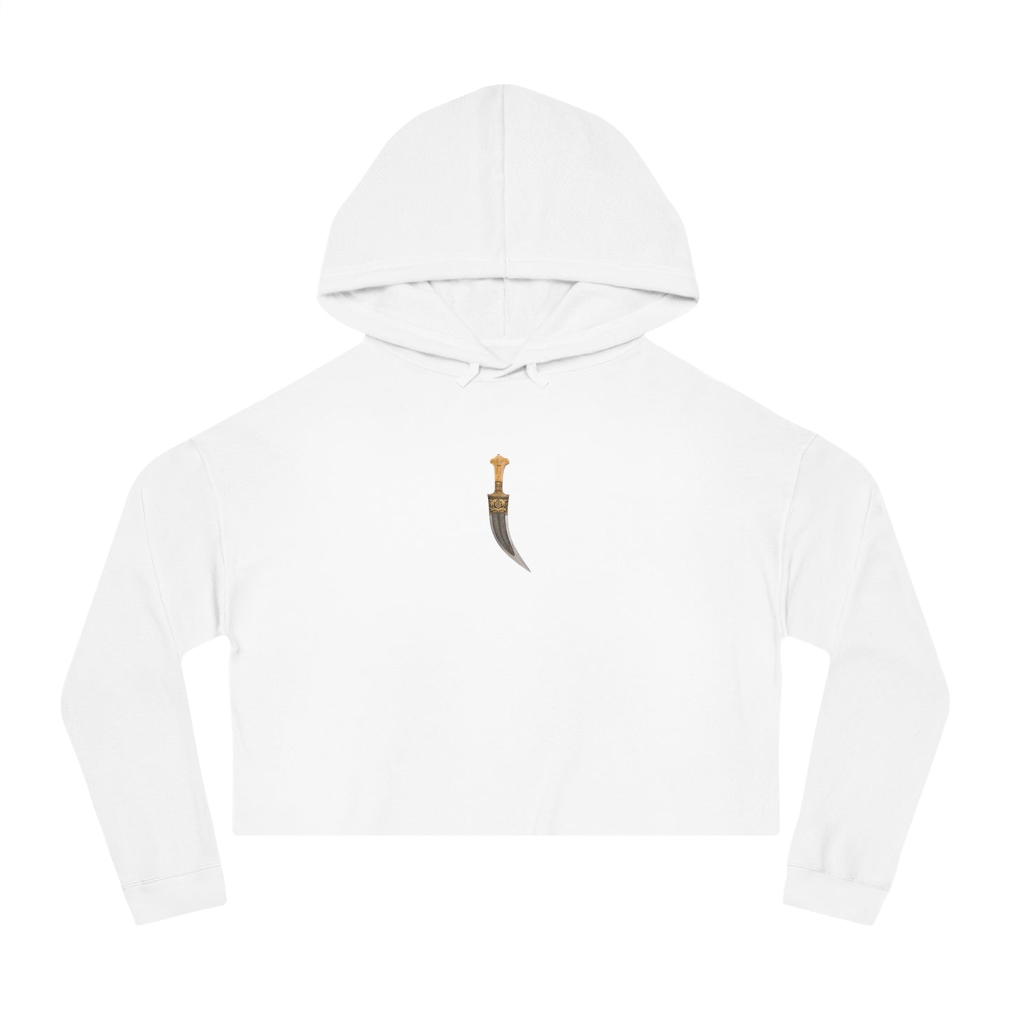 TWO SWORDS Women’s Cropped Hooded Sweatshirt