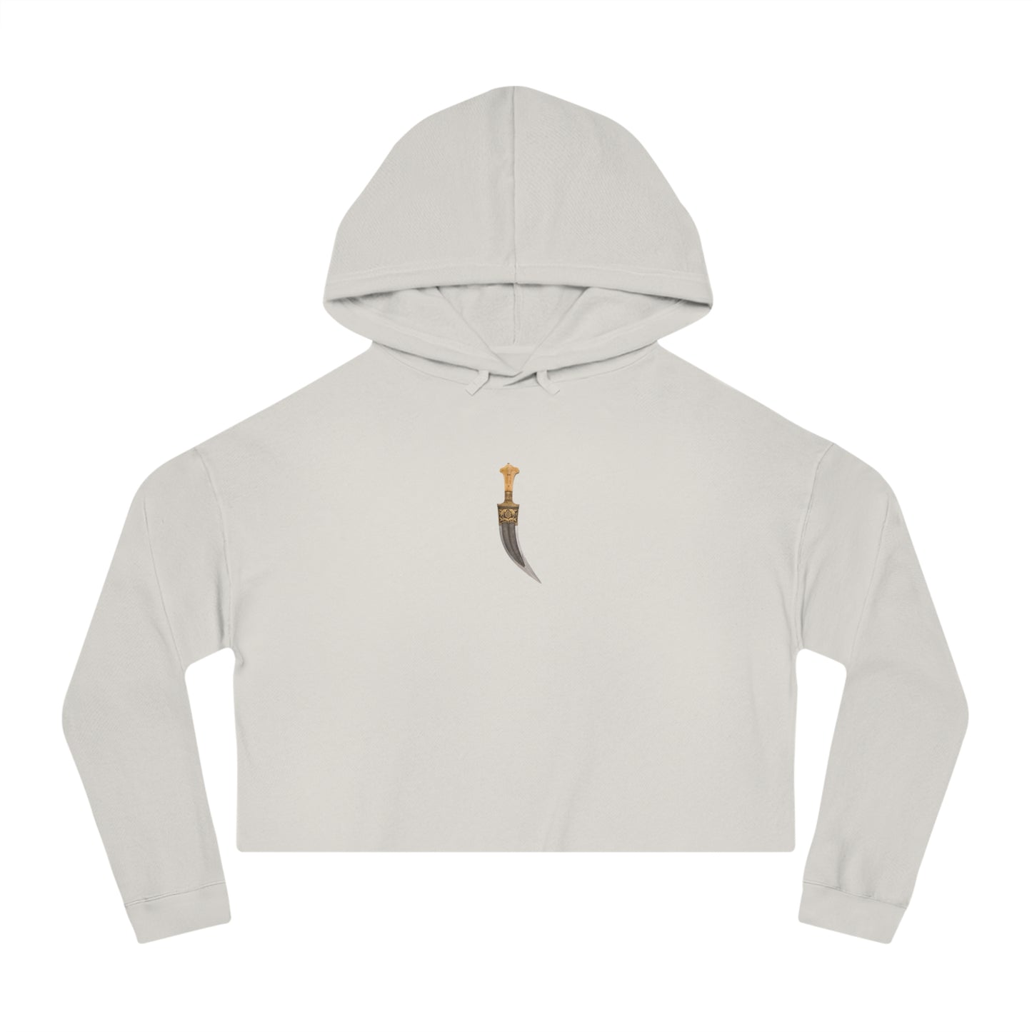 TWO SWORDS Women’s Cropped Hooded Sweatshirt
