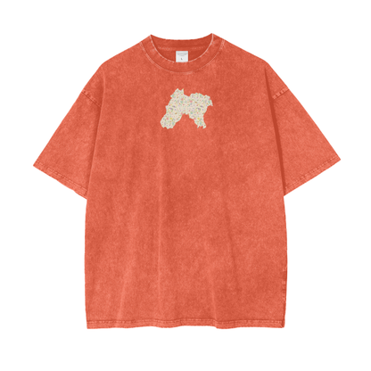 MRS Acid Wash Oversize T-Shirt - 250 GSM