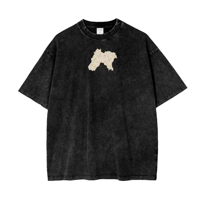 MRS Acid Wash Oversize T-Shirt - 250 GSM