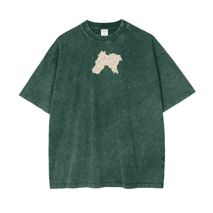 MRS Acid Wash Oversize T-Shirt - 250 GSM