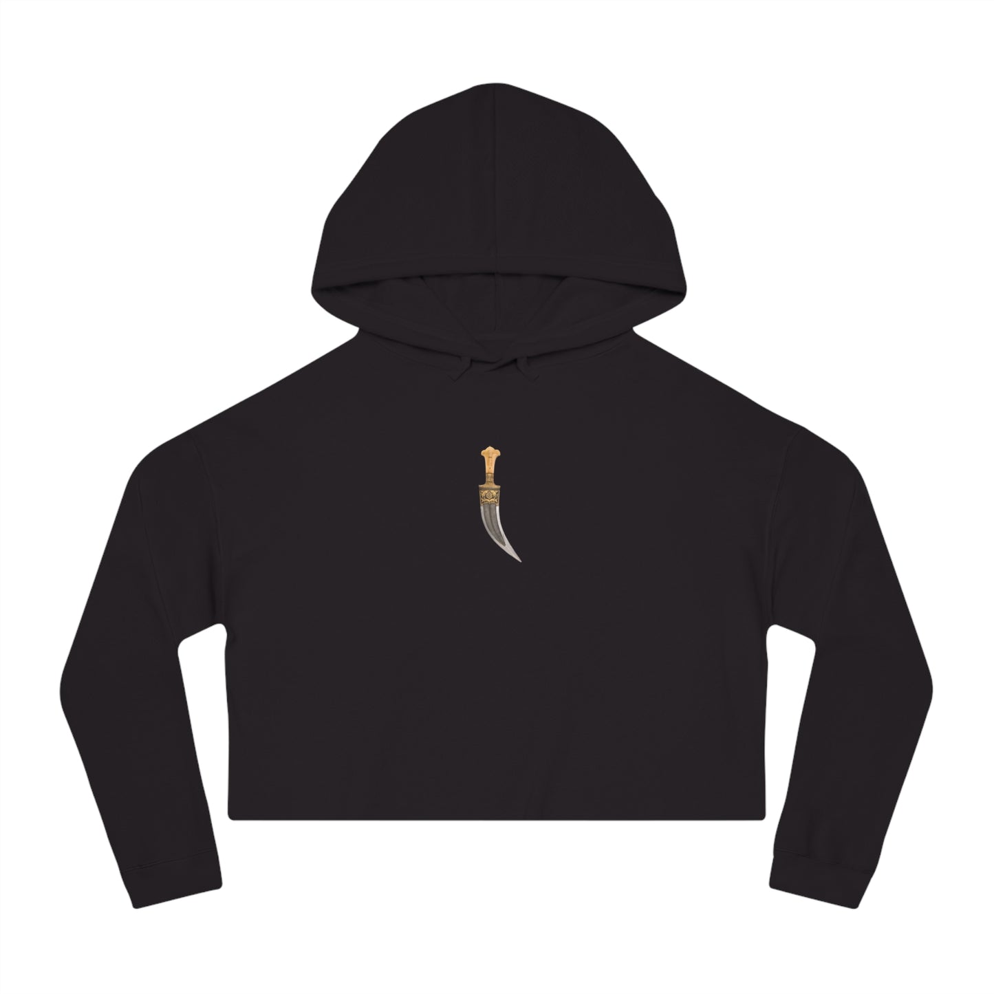 TWO SWORDS Women’s Cropped Hooded Sweatshirt