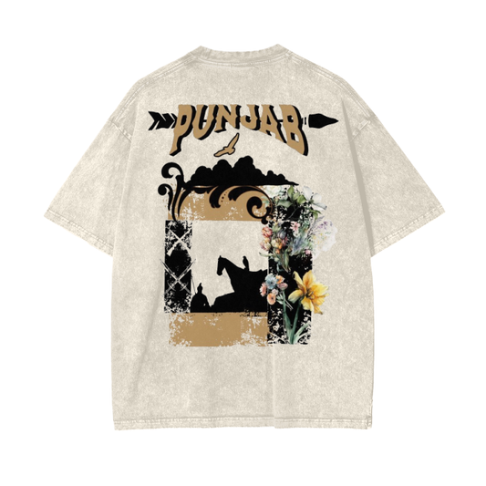 (Acid) Wash Oversize T-Shirt - 250 GSM