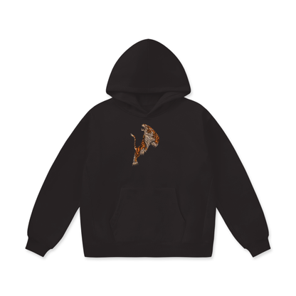 A LION WITH COURAGE Oversize Heavyweight Fleece Hoodie - 460 GSM