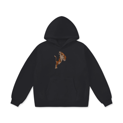 A LION WITH COURAGE Oversize Heavyweight Fleece Hoodie - 460 GSM
