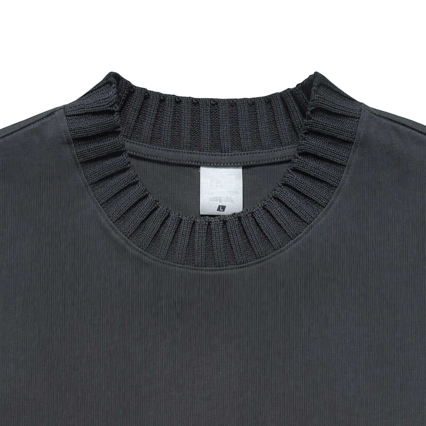 BBS Heavyweight Knitted Round Neck T-Shirt - 305 GSM