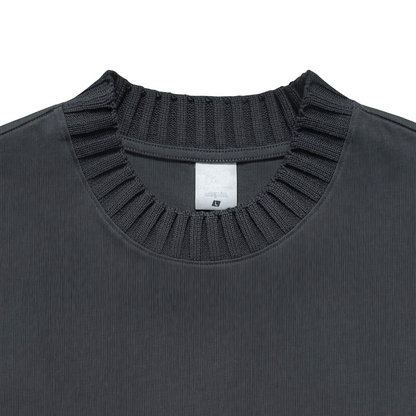 BBS Heavyweight Knitted Round Neck T-Shirt - 305 GSM