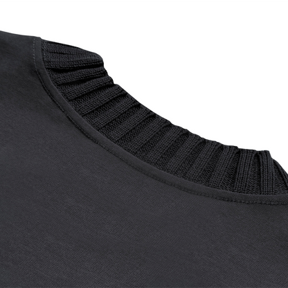 JSA Heavyweight Knitted Round Neck T-Shirt - 305 GSM